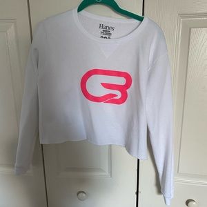 CycleBar sweatshirt cropped